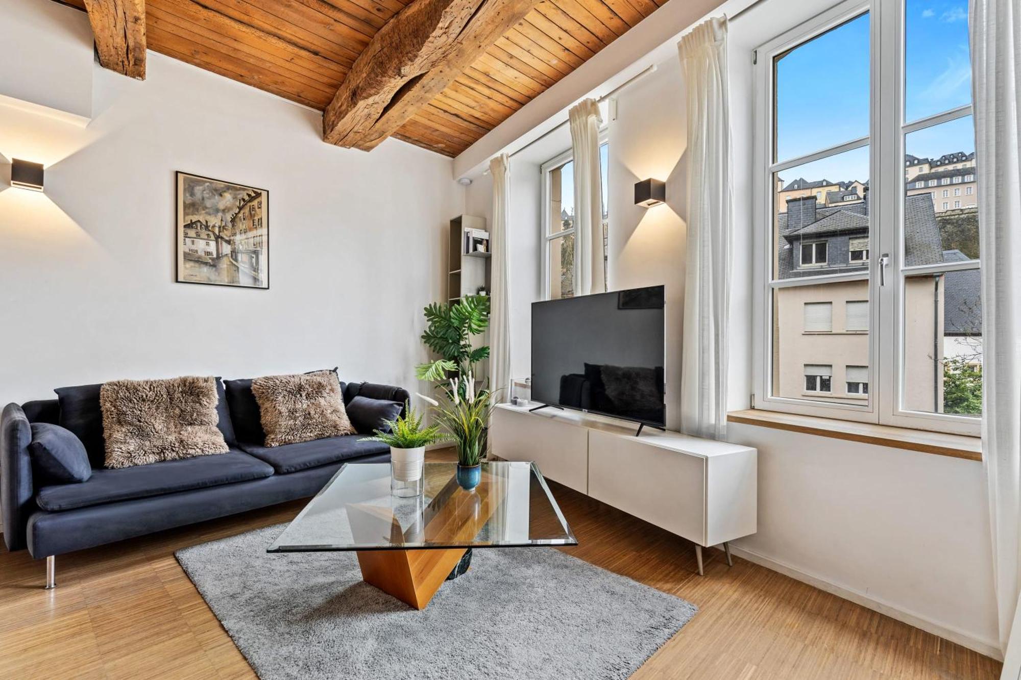 Modern 1Br Apartment In Unesco Grund, Люксембург Экстерьер фото